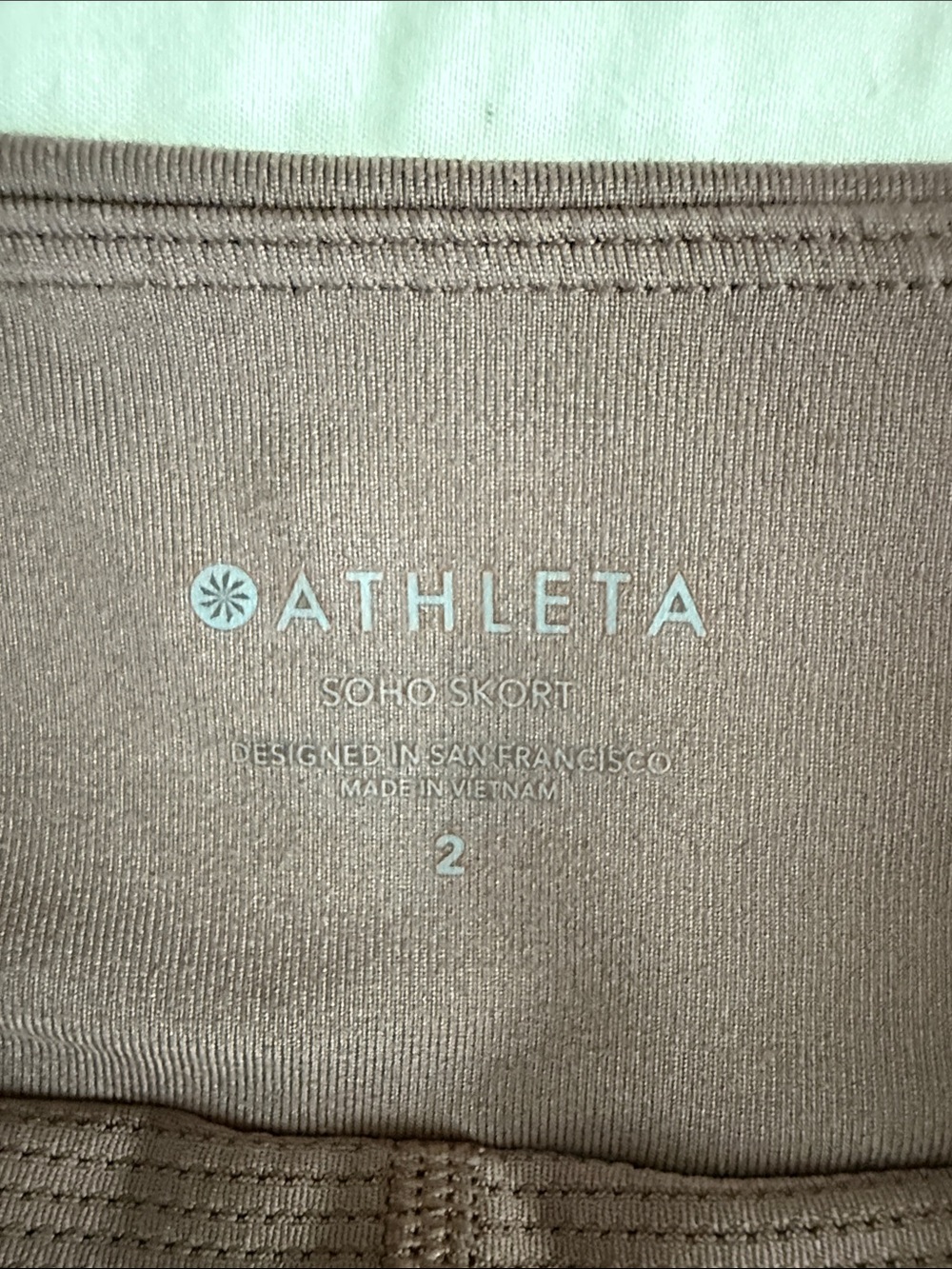 Athleta Soho Skort - Taupe - 2 - Picture 2 of 4